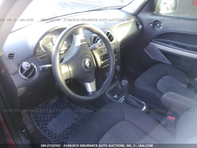 3GNCA13B99S547410 - 2009 CHEVROLET HHR LS მუქწითელი ფოტო 5