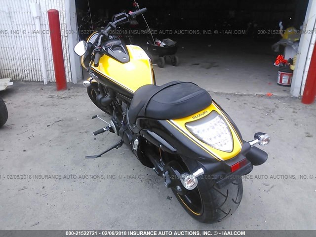 JS1VY53AXE2100256 - 2014 SUZUKI VZR1800 YELLOW photo 3