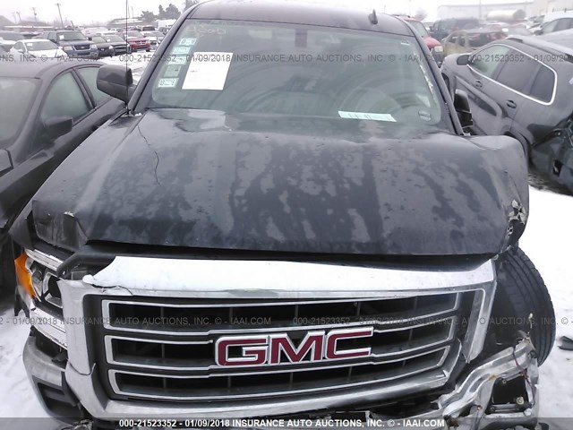 3GTU2UEC0EG190746 - 2014 GMC SIERRA K1500 SLE BLACK photo 10