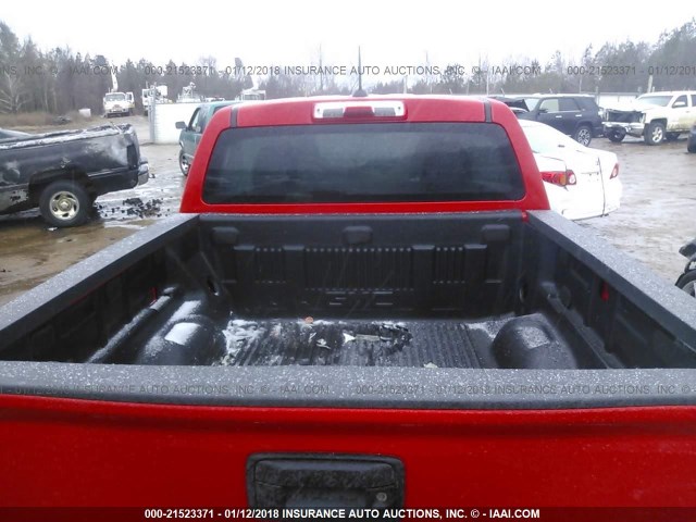1GTG5BE36F1149384 - 2015 GMC CANYON SLE RED photo 8