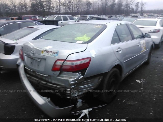 4T1BE46K59U303187 - 2009 TOYOTA CAMRY SE/LE/XLE SILVER photo 4