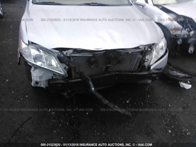 4T1BE46K59U303187 - 2009 TOYOTA CAMRY SE/LE/XLE SILVER photo 6