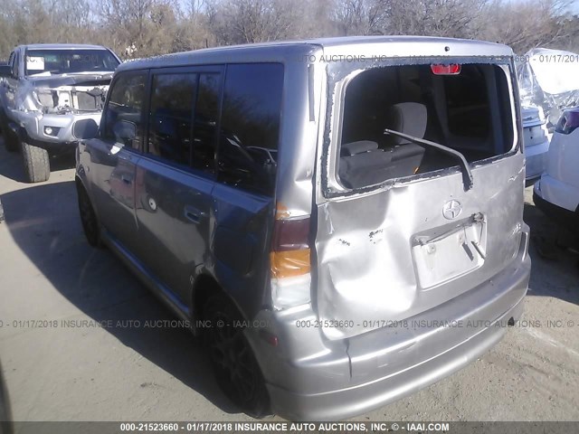 JTLKT324X50211932 - 2005 TOYOTA SCION XB ნაცრისფერი ფოტო 3