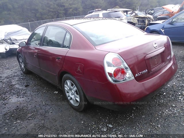 1N4AL11D15C272023 - 2005 NISSAN ALTIMA S/SL RED photo 3