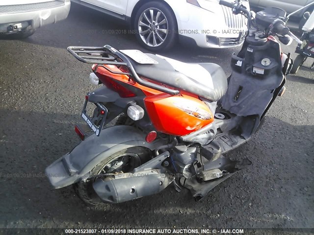 RKRSA43A2EA118501 - 2014 YAMAHA YW50 F ORANGE photo 4