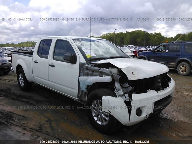 1N6DD0FR8HN701330 - 2017 NISSAN FRONTIER SV/SL WHITE photo 1