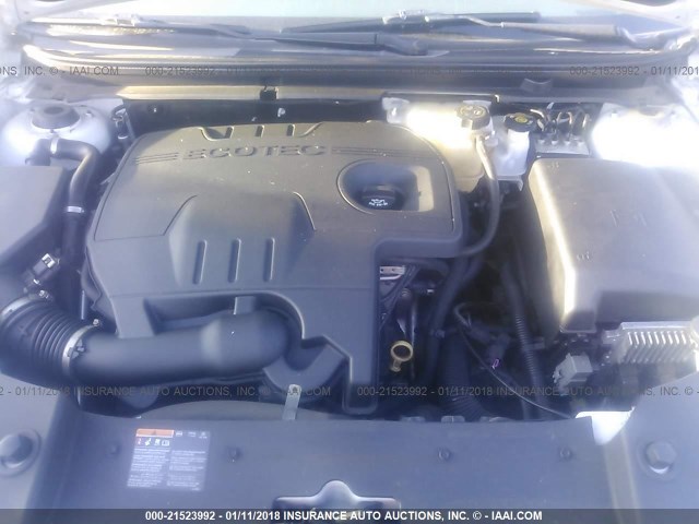 1G1ZA5E19BF289312 - 2011 CHEVROLET MALIBU LS თეთრი ფოტო 10