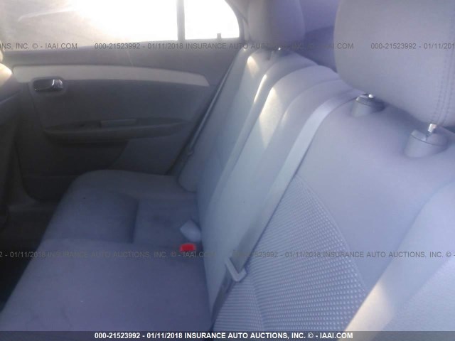 1G1ZA5E19BF289312 - 2011 CHEVROLET MALIBU LS თეთრი ფოტო 8
