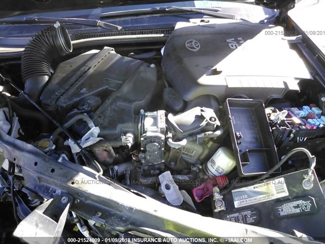 3TMJU4GN9FM175094 - 2015 TOYOTA TACOMA DOUBLE CAB PRERUNNER BLACK photo 10