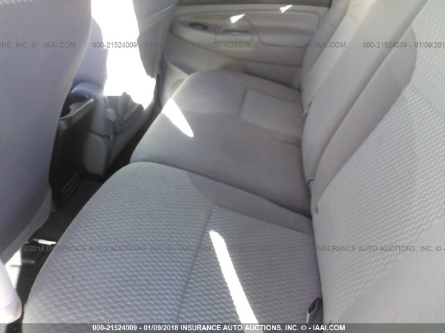 3TMJU4GN9FM175094 - 2015 TOYOTA TACOMA DOUBLE CAB PRERUNNER BLACK photo 8