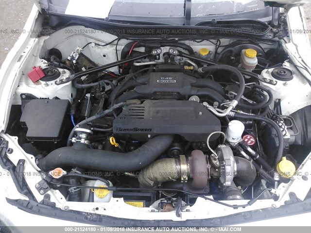 JF1ZNAA1XD1718120 - 2013 TOYOTA SCION FR-S WHITE photo 10