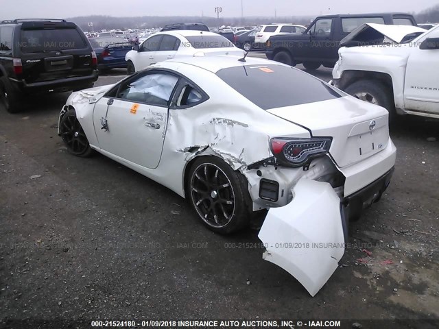 JF1ZNAA1XD1718120 - 2013 TOYOTA SCION FR-S WHITE photo 3