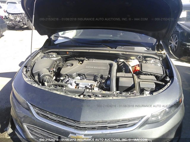 1G1ZB5ST3HF111973 - 2017 CHEVROLET MALIBU LS 灰色 照片 10