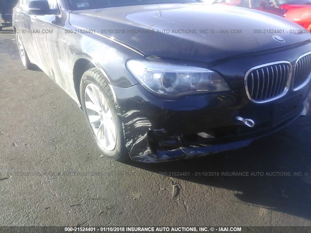 WBAYF4C58DDE23682 - 2013 BMW 740 LXI BLACK photo 6