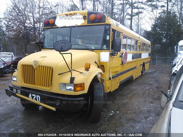 4DRBRAAN34A973836 - 2004 IC CORPORATION 3000 YELLOW photo 2