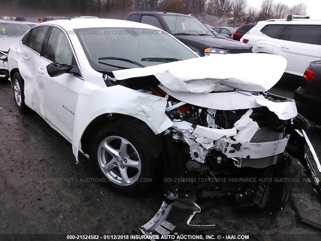 1G1ZB5STXHF277052 - 2017 CHEVROLET MALIBU LS 白色 照片 1