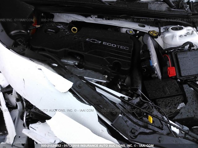 1G1ZB5STXHF277052 - 2017 CHEVROLET MALIBU LS 白色 照片 10