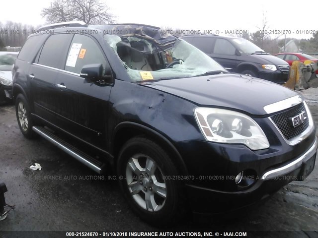 1GKEV33DX9J214349 - 2009 GMC ACADIA SLT-2 Dark Blue photo 1