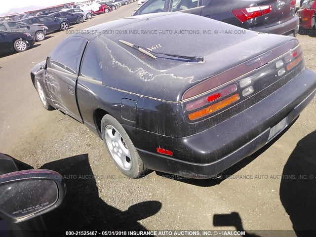 JN1RZ26H1MX504286 - 1991 NISSAN 300ZX 2+2 BLACK photo 3