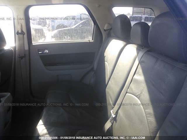 4F2CY9GG1AKM01396 - 2010 MAZDA TRIBUTE S WHITE photo 8