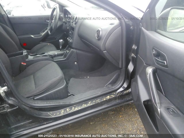 1G2ZF58B674192735 - 2007 PONTIAC G6 VALUE LEADER/BASE BLACK photo 5