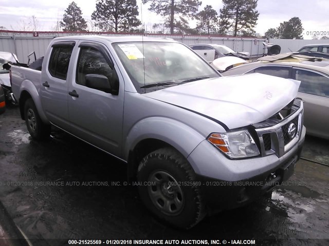 1N6AD0EV6EN710007 - 2014 NISSAN FRONTIER S/SV/SL/PRO-4X SILVER photo 1