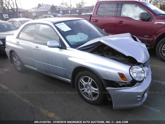 JF1GD67542H516055 - 2002 SUBARU IMPREZA RS SILVER photo 1