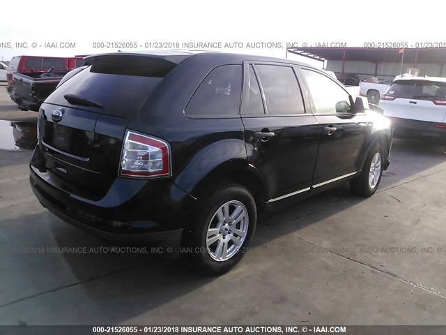 2FMDK36C49BA59459 - 2009 FORD EDGE SE Dark Blue photo 4