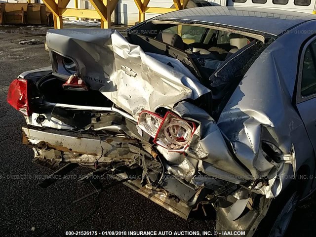 1G1ZA5E03AF181029 - 2010 CHEVROLET MALIBU LS ვერცხლისფერი ფოტო 6
