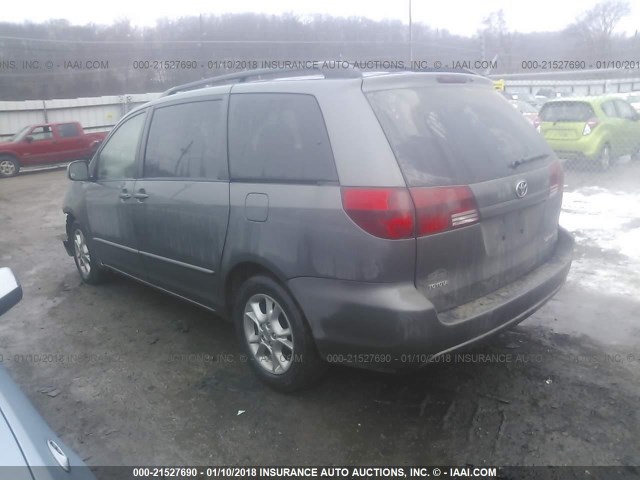 5TDZA22C85S379969 - 2005 TOYOTA SIENNA XLE/XLE LIMITED GRAY photo 3