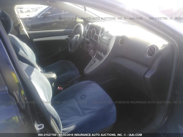 2T1KU40E19C157961 - 2009 TOYOTA COROLLA MATRIX  BLUE photo 5