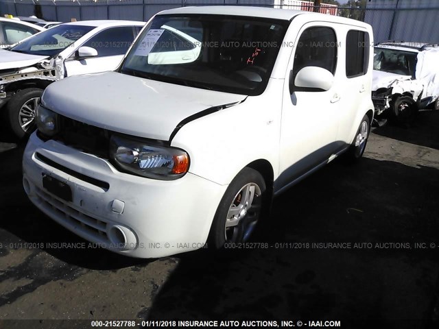 JN8AZ28R29T126126 - 2009 NISSAN CUBE S/SL WHITE photo 2