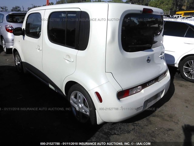 JN8AZ28R29T126126 - 2009 NISSAN CUBE S/SL WHITE photo 3