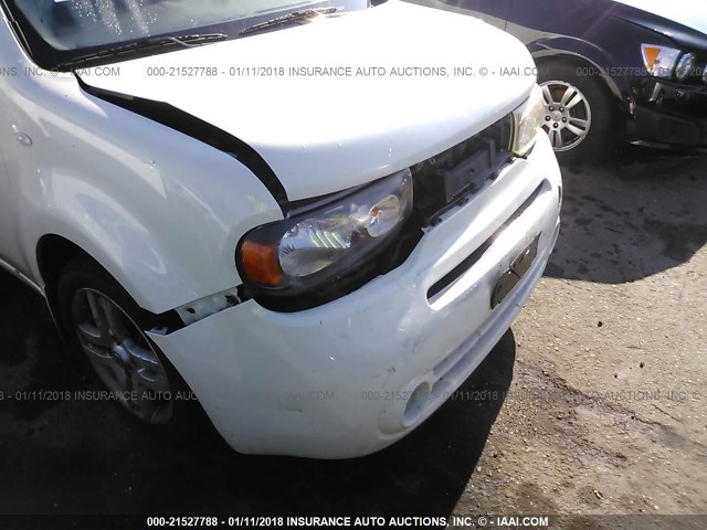 JN8AZ28R29T126126 - 2009 NISSAN CUBE S/SL WHITE photo 6