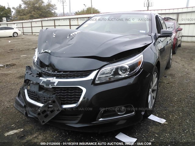 1G11F5SL7FF105561 - 2015 CHEVROLET MALIBU LTZ 黑色 照片 2