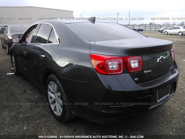 1G11F5SL7FF105561 - 2015 CHEVROLET MALIBU LTZ 黑色 照片 3