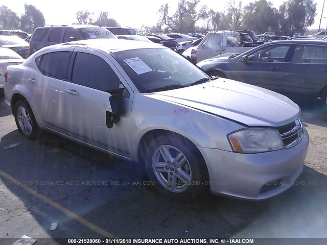 1B3BD1FB1BN526494 - 2011 DODGE AVENGER MAINSTREET SILVER photo 1