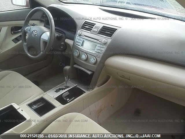 4T1BE46K18U232911 - 2008 TOYOTA CAMRY CE/LE/XLE/SE RED photo 5