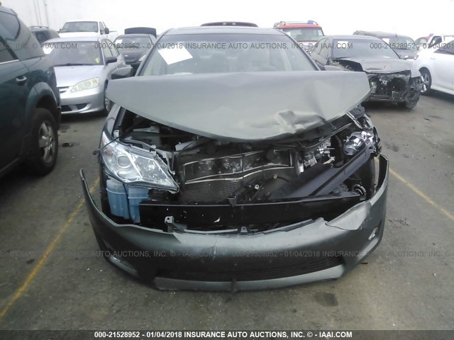 4T1BD1FK1EU111079 - 2014 TOYOTA CAMRY HYBRID/LE/XLE 灰色 照片 6