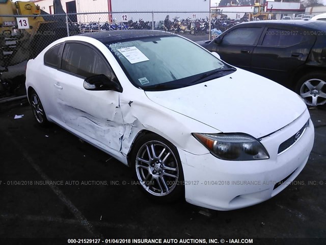 JTKDE177370152904 - 2007 TOYOTA SCION TC 白色 照片 1