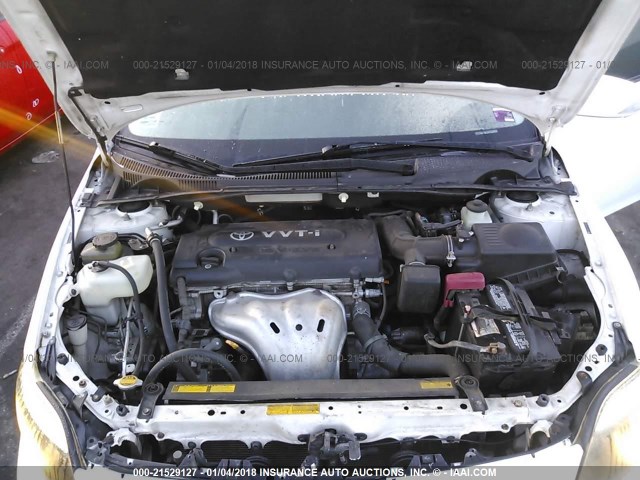 JTKDE177370152904 - 2007 TOYOTA SCION TC 白色 照片 10