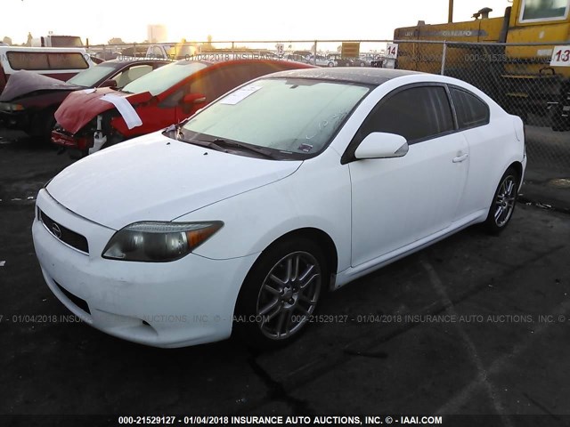 JTKDE177370152904 - 2007 TOYOTA SCION TC 白色 照片 2
