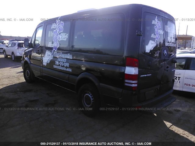 WDZPE7DD6GP301430 - 2016 MERCEDES-BENZ SPRINTER 2500 BLACK photo 3