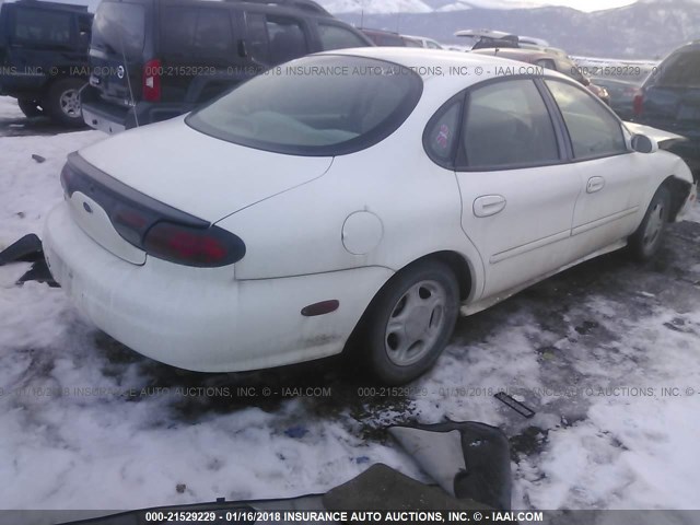 1FAFP52S1WG153610 - 1998 FORD TAURUS LX/SE WHITE photo 4