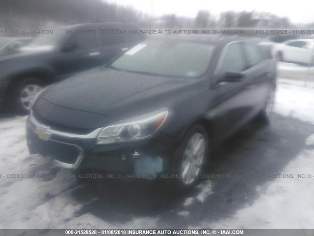 1G11H5SL0EF117138 - 2014 CHEVROLET MALIBU LTZ 黑色 照片 2