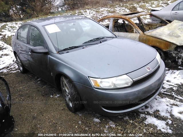 1G8AJ52F04Z200212 - 2004 SATURN ION LEVEL 2 GRAY photo 1