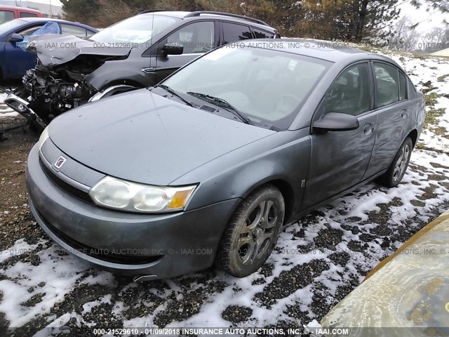 1G8AJ52F04Z200212 - 2004 SATURN ION LEVEL 2 GRAY photo 2