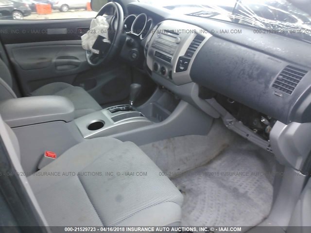 5TFUU4EN0BX021605 - 2011 TOYOTA TACOMA ACCESS CAB Grau Foto 5