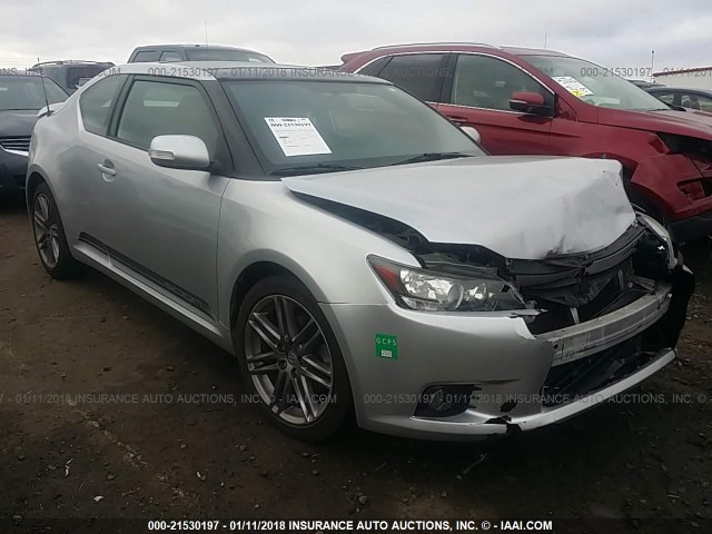 JTKJF5C75B3015306 - 2011 TOYOTA SCION TC 银色 照片 1