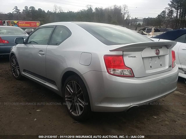 JTKJF5C75B3015306 - 2011 TOYOTA SCION TC 银色 照片 3